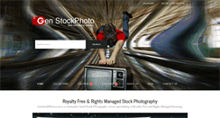 Desktop Screenshot of genstockphoto.com